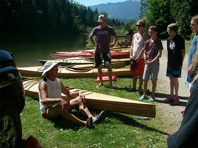 Kayaking Lesson 1